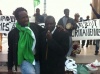 Sit-in jeudi 31 octobre 2013 à la porte Dauphine, devant l'ambassade de la Mauritanie