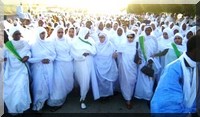 Les femmes démocrates du candidat Messaoud Ould Boulkheir.