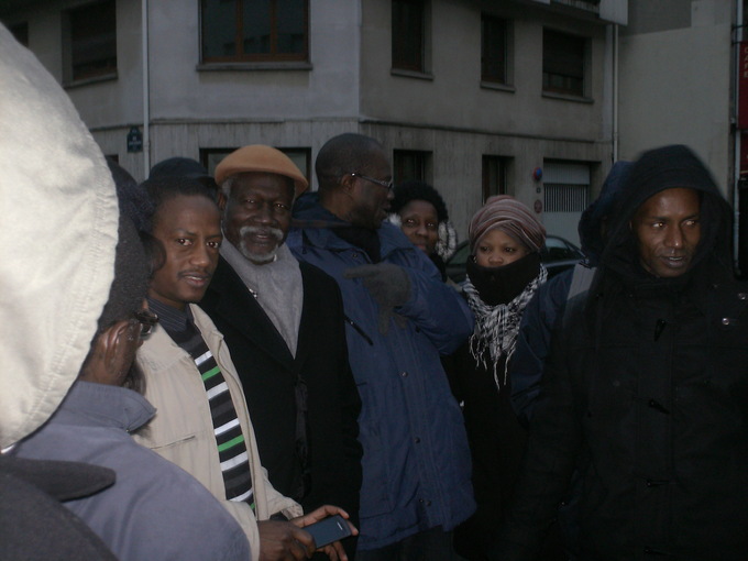 Marche de soutien de la diaspora mauritanienne à paris (vidéos et photos)