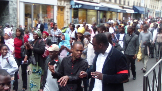 Touche pas  à ma Nationalité: Grande manifestation à Paris le samedi 06 août 2011( vidéos et photos)