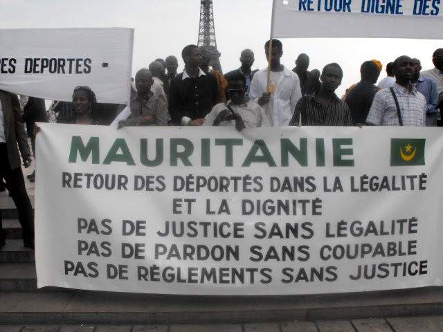 APPEL A MANIFESTER LE SAMEDI 27 AVRIL A PARIS DEVANT L'AMBASSADE DE LA MAURITANIE