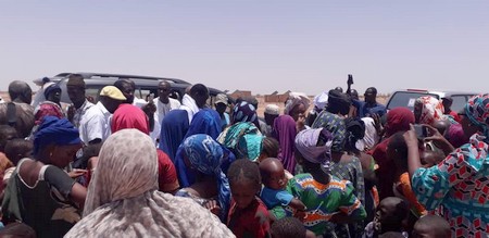 (PhotoReportage) Brakna: Kane Hamidou Baba déroule son programme et dédie sa candidature à la jeunesse