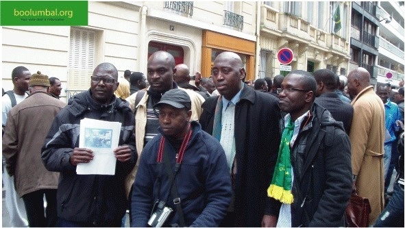 Sit-in devant l'ambassade de la Mauritanie le mercredi 22 mai (vidéos-photos)