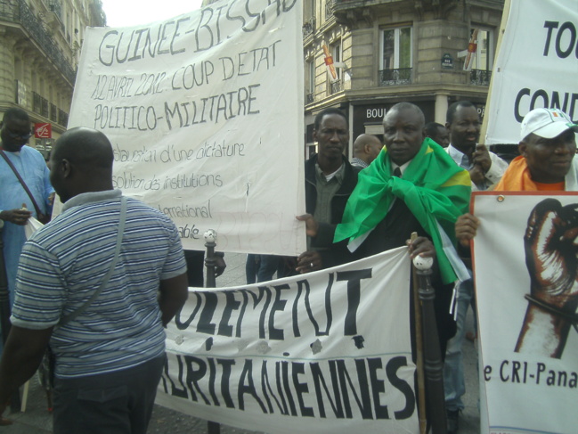 Manifestation panafricaine le samedi 28 septembre 2013 à Paris