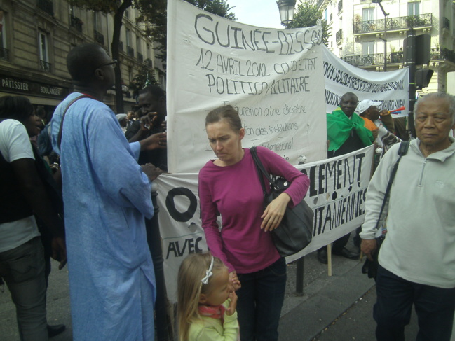 Manifestation panafricaine le samedi 28 septembre 2013 à Paris