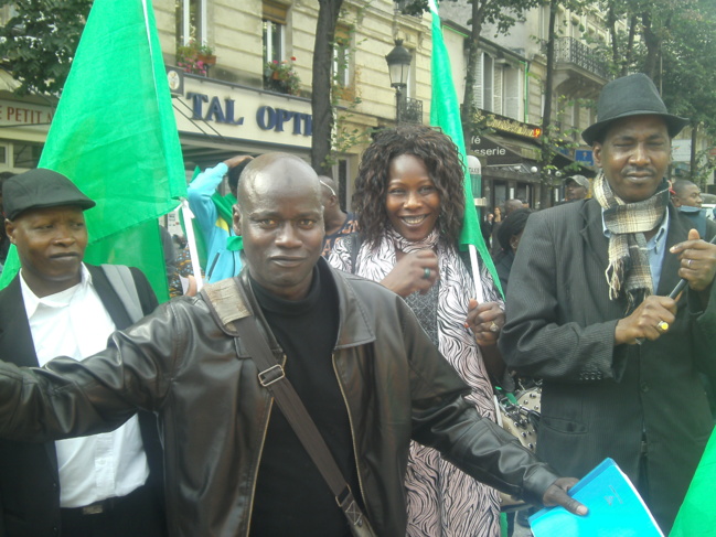 Manifestation panafricaine le samedi 28 septembre 2013 à Paris