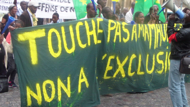 Manifestation contre l’enrôlement à Paris, ce samedi 05 octobre (Photos et vidéos)