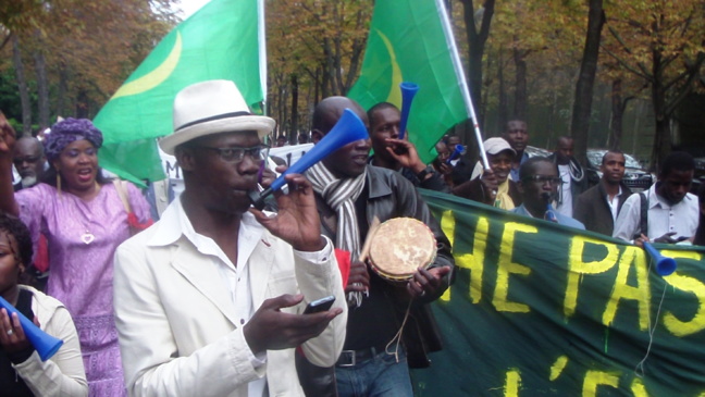 Manifestation contre l’enrôlement à Paris, ce samedi 05 octobre (Photos et vidéos)