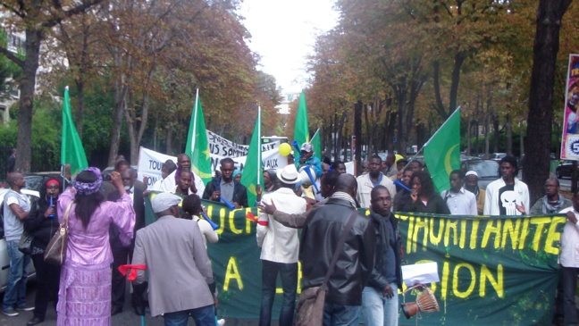 Manifestation contre l’enrôlement à Paris, ce samedi 05 octobre (Photos et vidéos)