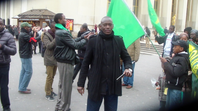 Manifestation de la Diaspora Mauritanienne et l'OTMF le samedi 22 février 2014 à Paris