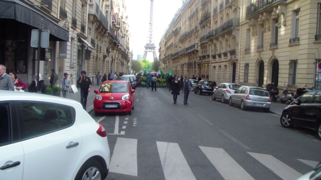 MANIFESTATION DE LA DIASPORA MAURITANIENNE ET L'OTMF LE SAMEDI 29 MARS 2014 À PARIS