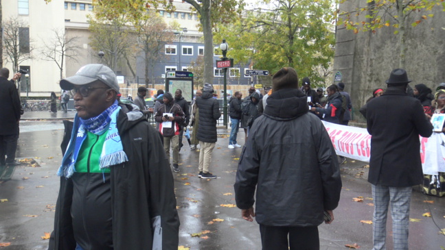 France – Manifestation de la diaspora contre l’impunité en Mauritanie