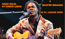 El Hadj Baba Maal en concert à Haayre Mbaara le 05 et 06  janvier 2024