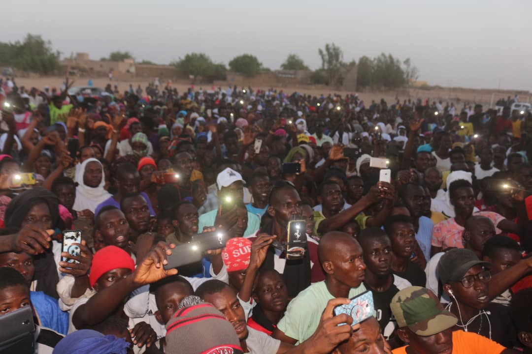 Carton plein de Biram à Maghama