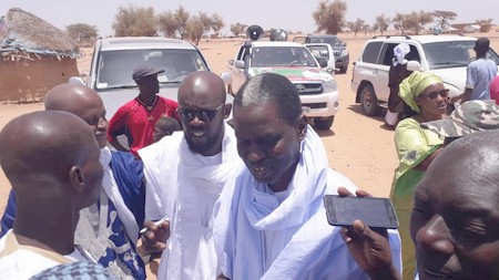 (PhotoReportage) Brakna: Kane Hamidou Baba déroule son programme et dédie sa candidature à la jeunesse