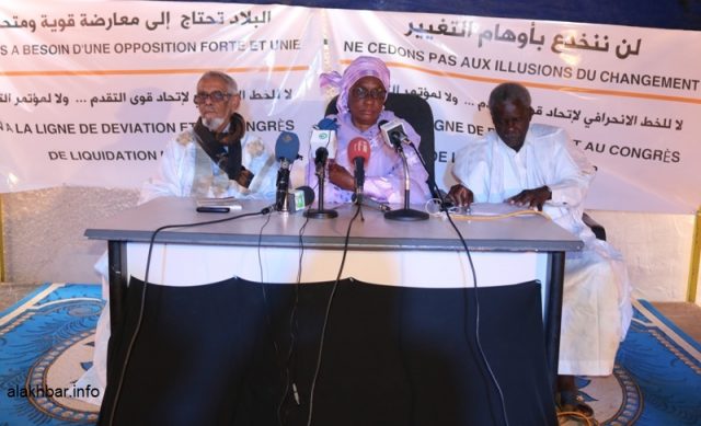 Mauritanie: conférence de presse de Kadiata Malick Diallo