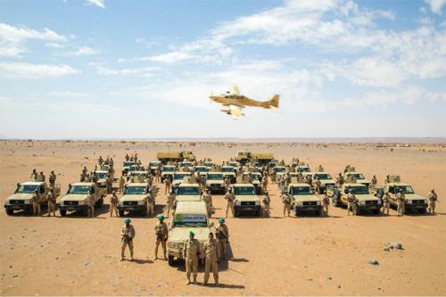 L’armée mauritanienne effectue des manœuvres dans le nord du pays