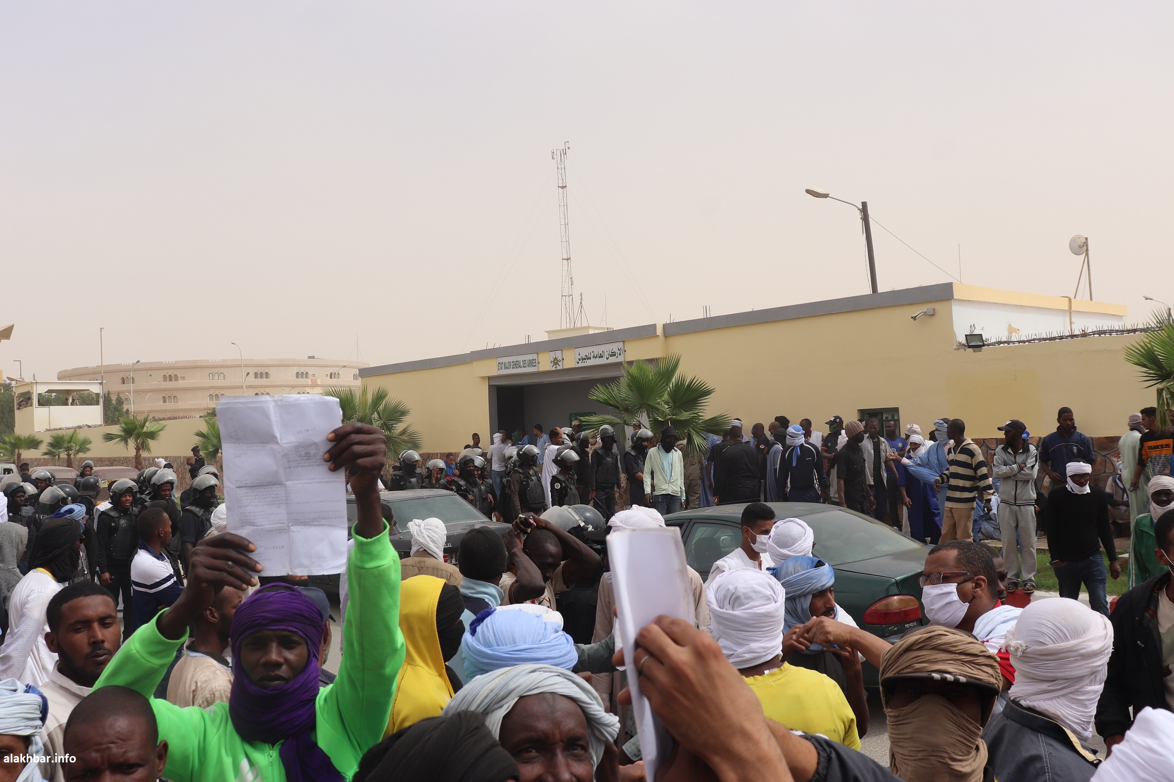 Mauritanie : Sit-in de protestation d’anciens militaires