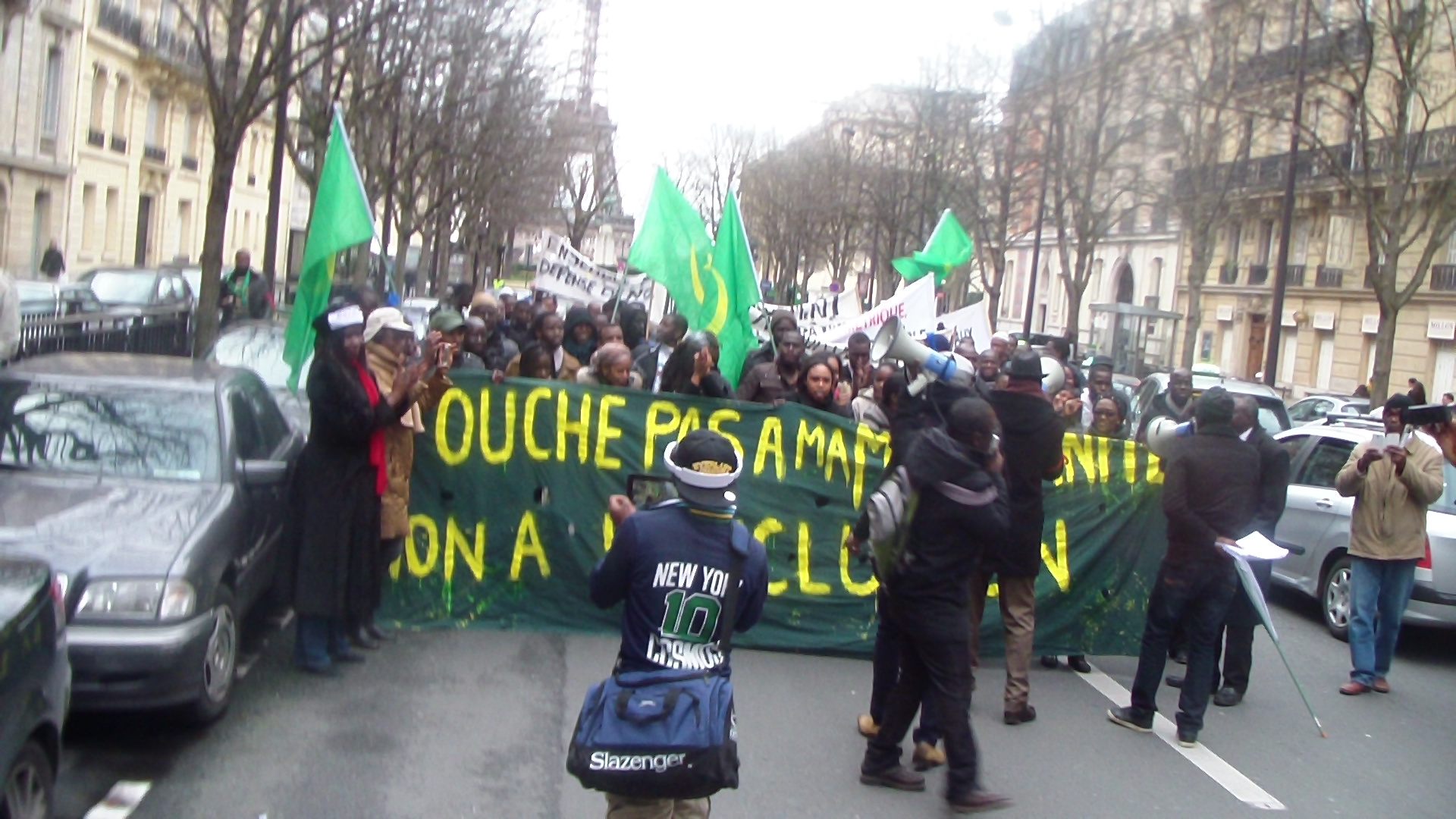 Manifestation de la Diaspora Mauritanienne et l'OTMF le samedi 22 février 2014 à Paris