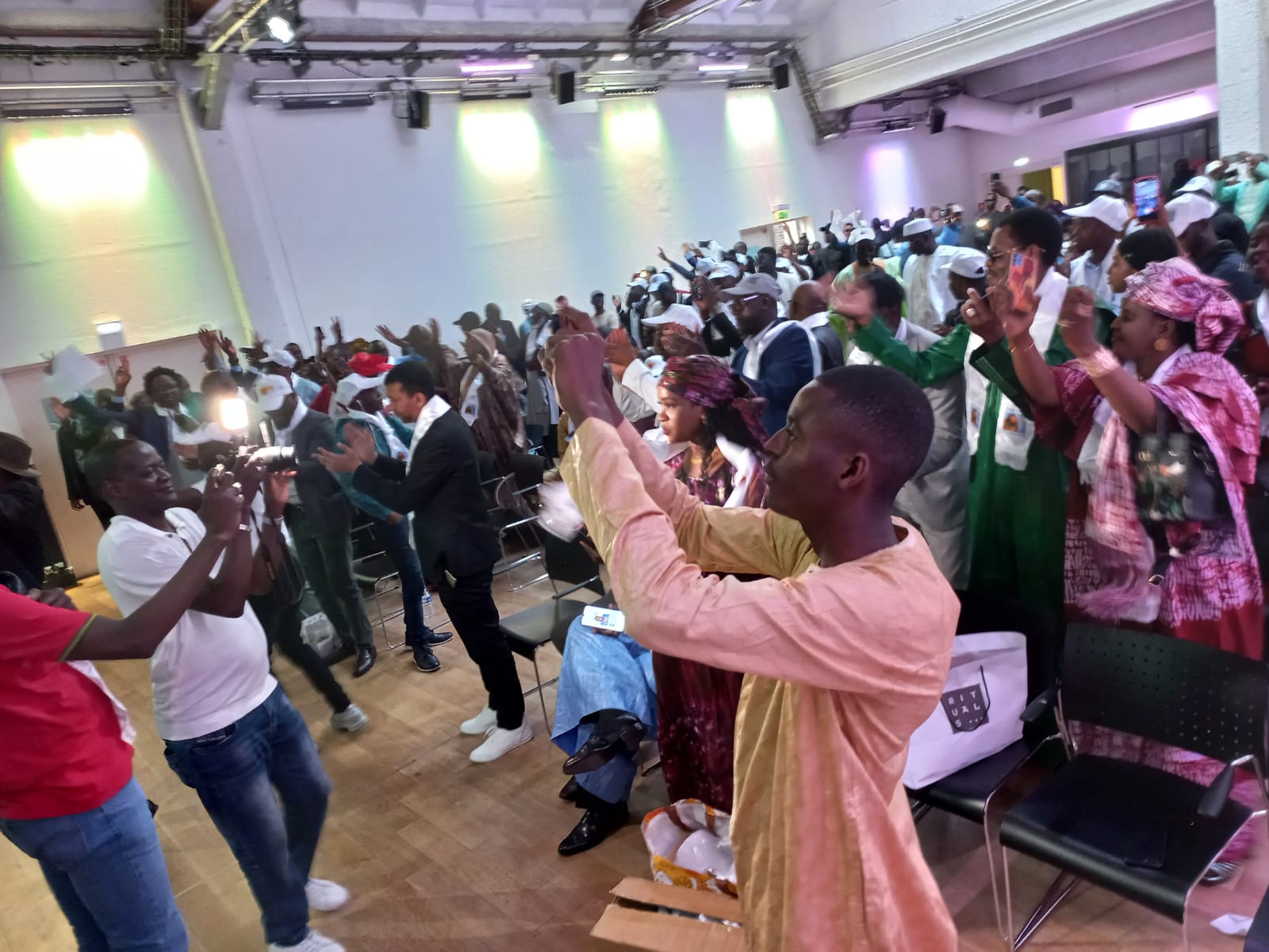 La Coalition Antisystème de Biram Dah Abeid Tient un Grand Meeting à Paris