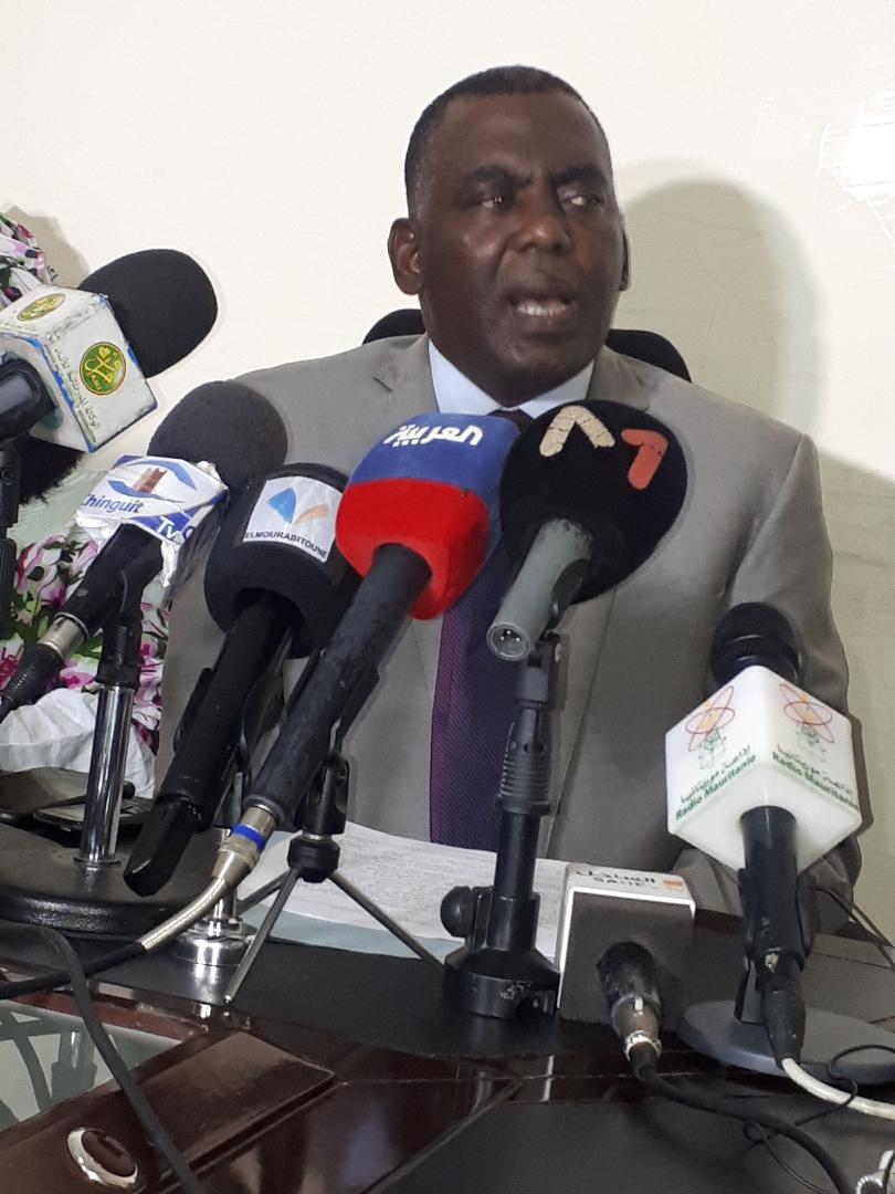 La coalition anti-système de Biram Dah Abeid organise une conférence de presse