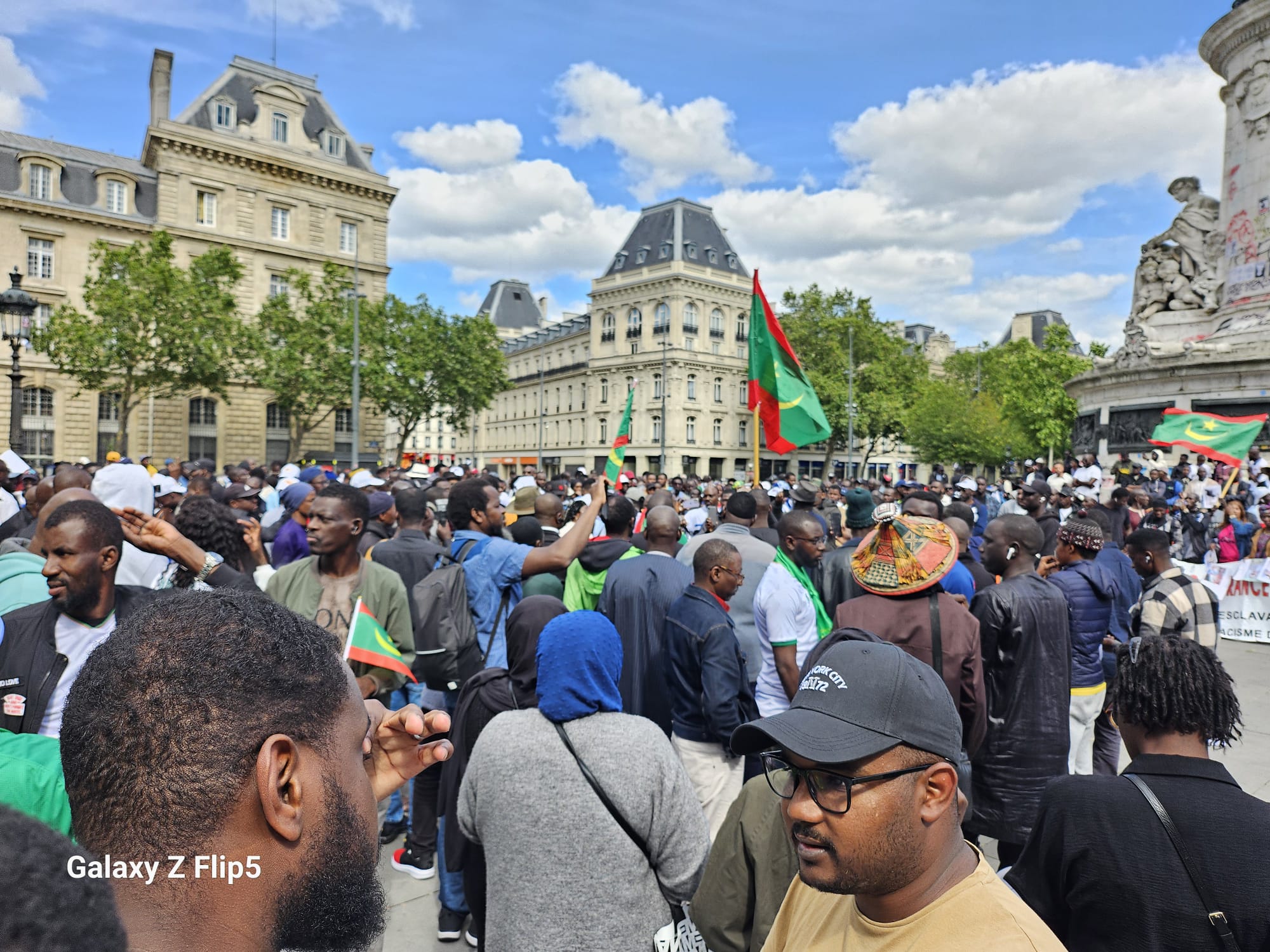 Mobilisation des Mauritaniens de France à Paris : Un Cri de Dénonciation et de Justice