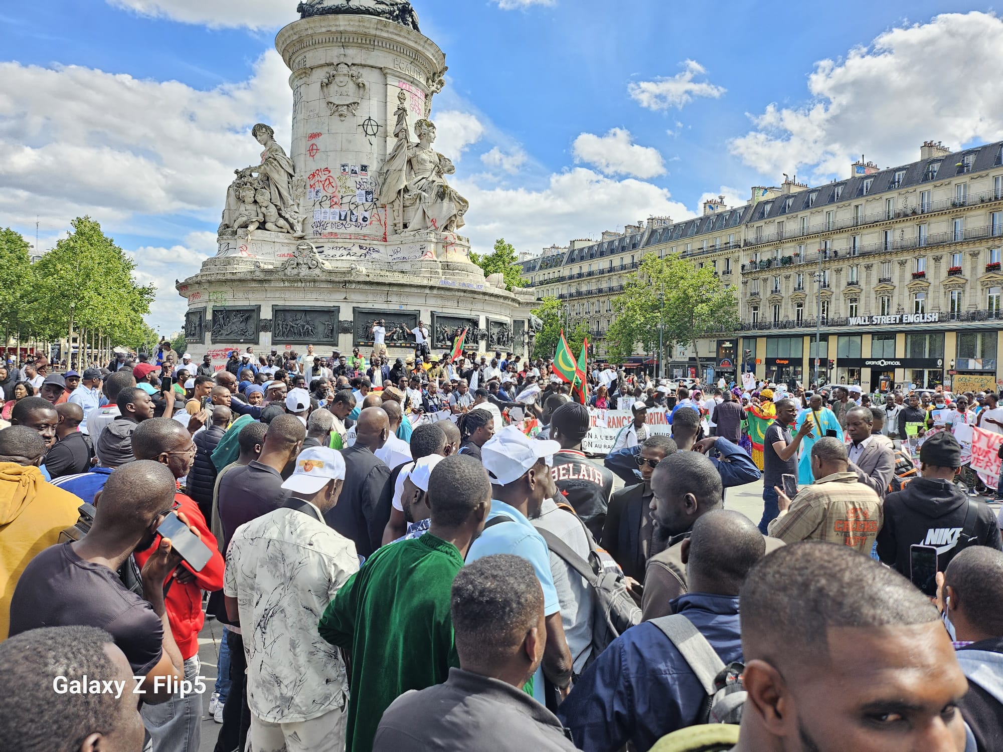 Mobilisation des Mauritaniens de France à Paris : Un Cri de Dénonciation et de Justice