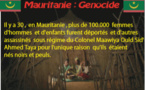 Mauritanie : Génocide