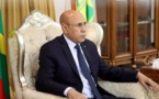 Saleh O. Hanena reçu en audience par O. Ghazouani au palais présidentiel